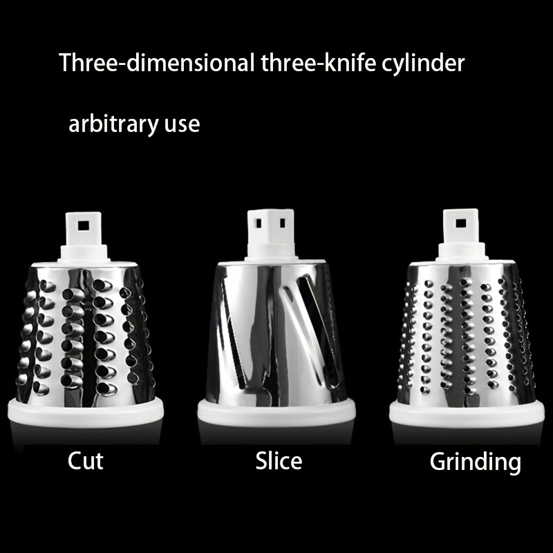 Rotary Cheese Grater, Manual Food Crusher With Interchangeable Drums For Grating  Cheese And Multi Nut, Nut Grinder, Kitchen Supplies, Kitchen Accessories -  Temu Australia