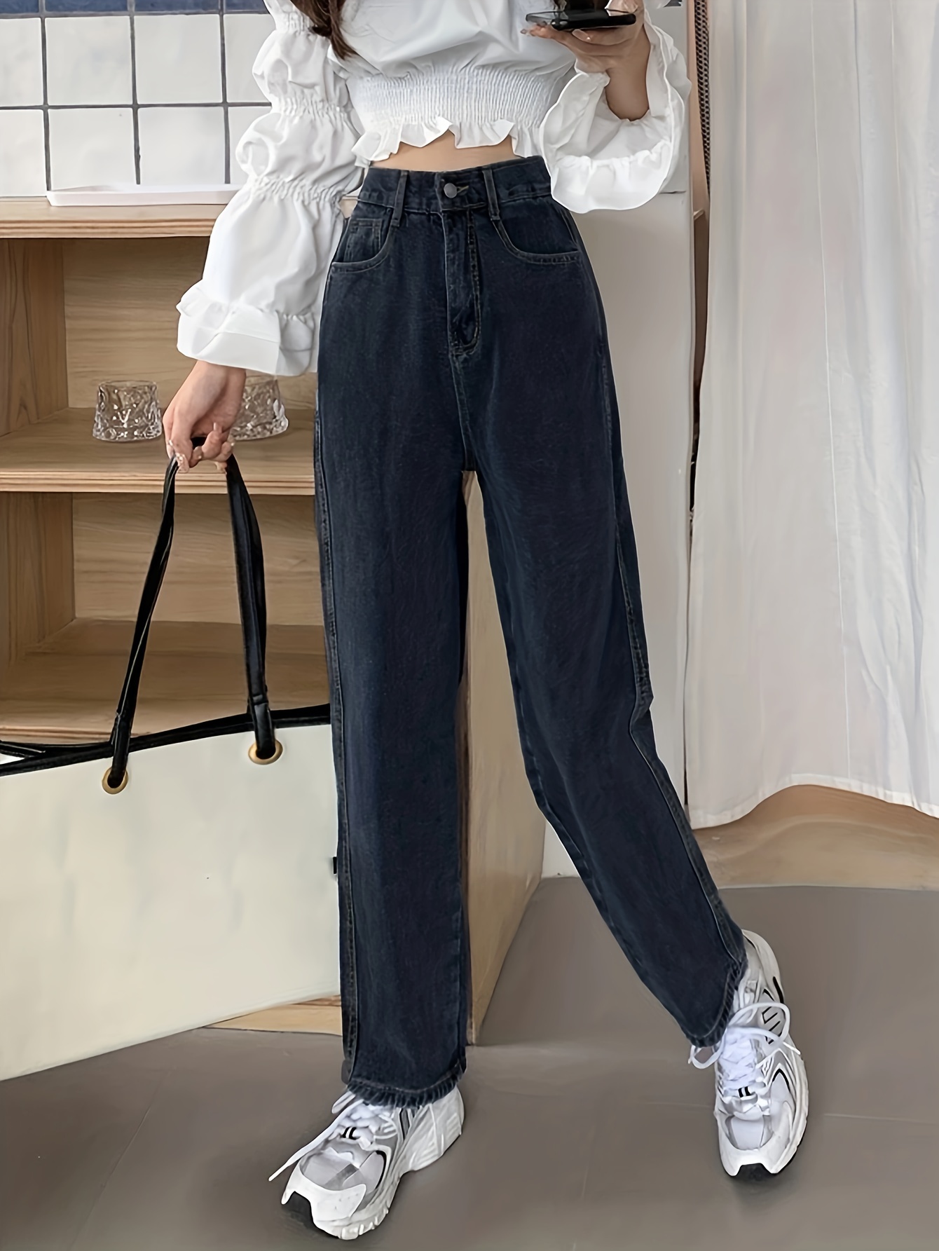Wide Leg Jeans, Women's Denim