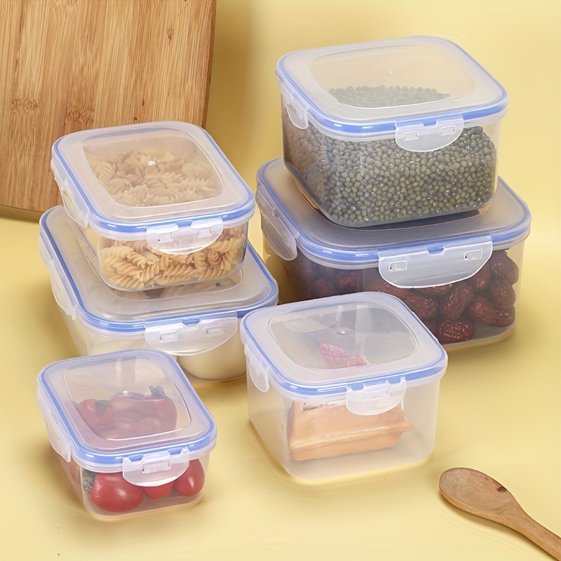 Leak-proof Food Storage Containers With Lids - Perfect For Kitchen  Organization, Meal Prep, And Lunches - Temu