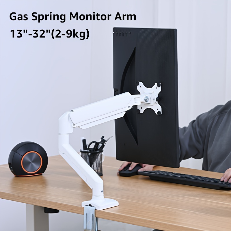 Soporte Monitor de Pared - Gas Spring - 17 a 32  9 kg