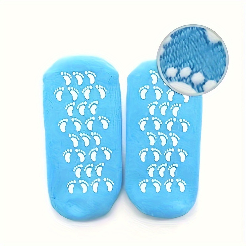 Moisturizing Spa Gel Socks Gel Spa Socks Softening Dry - Temu