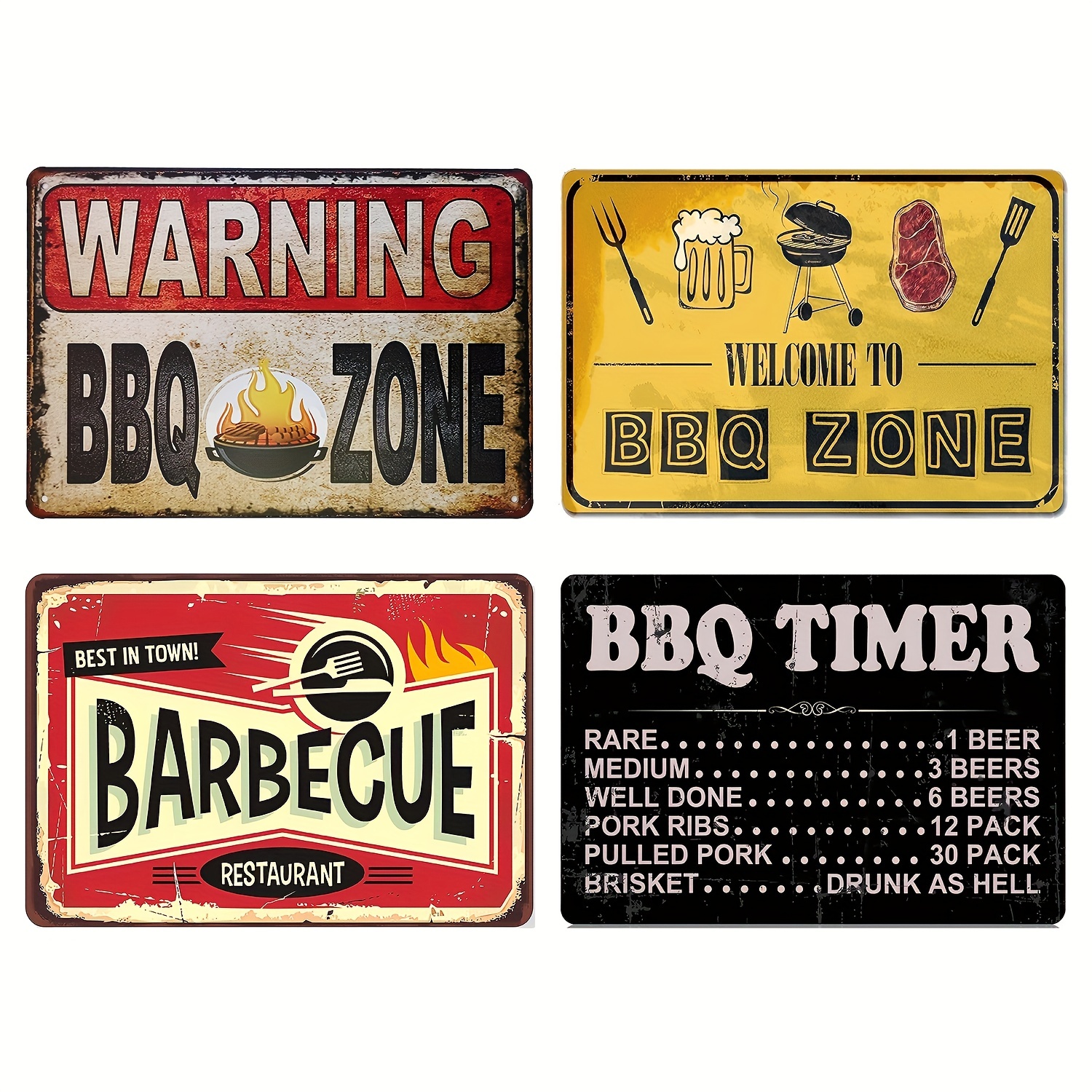 BBQ Timer Funny Barbecue Grill Gift BBQ Grill Beer Gifts - Bbq