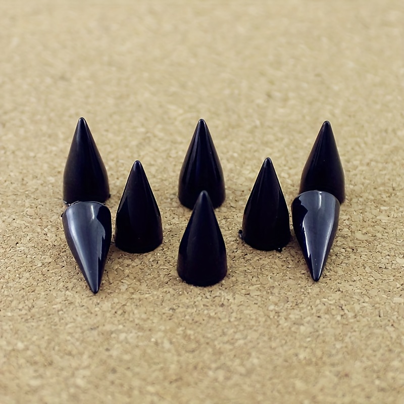 Bullet Cone Colored Studs And Spikes For Clothes Diy Handcraft Garment  Rivets For Leather Bag Shoes - Temu Germany