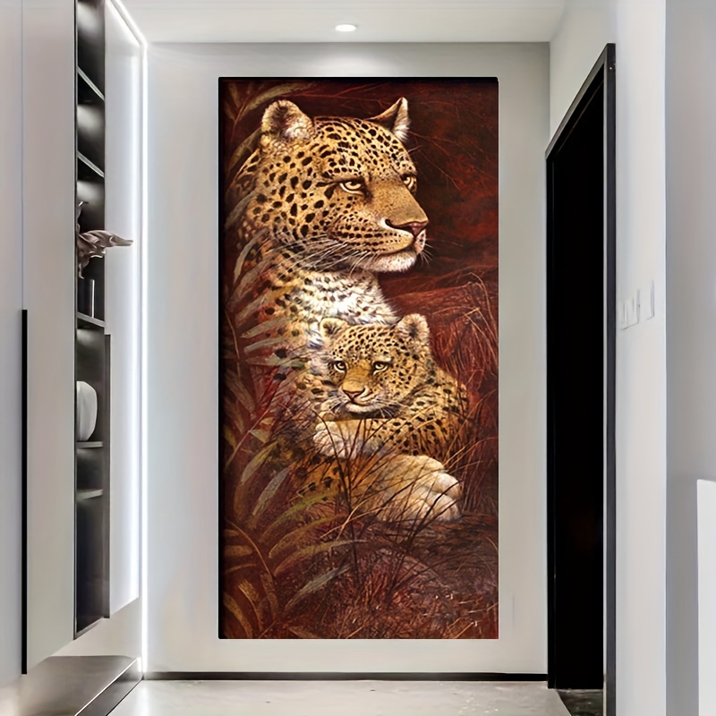 Cheap 5D DIY Diamond Art Painting Kits Animal Diamond Embroidery Tiger  Pictures Of Rhinestones Mosaic Cross Stitch Home Decor