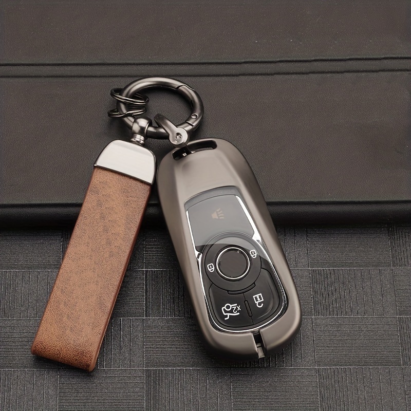  SANRILY Golden-edge Key Fob Cover for Buick Envision