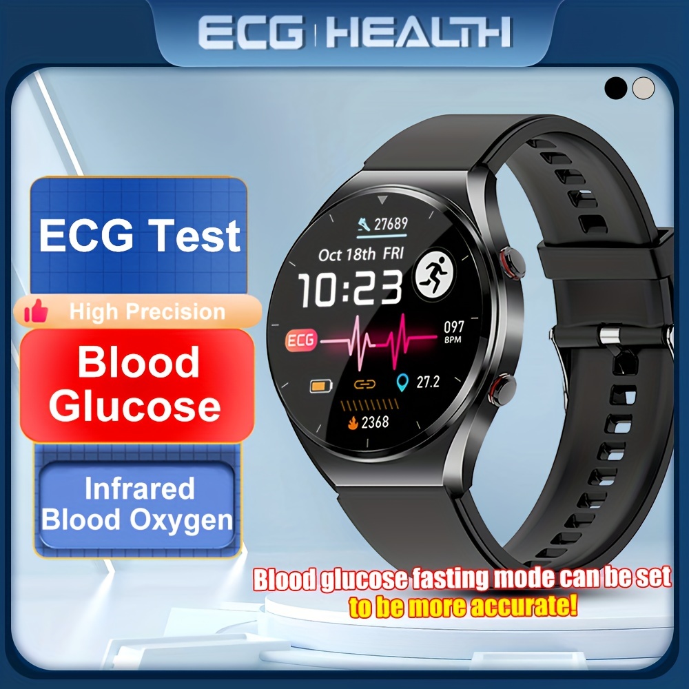 2023 Ep08 Smart Band Watch Noninvasive Blood Glucose Ecg Body ...