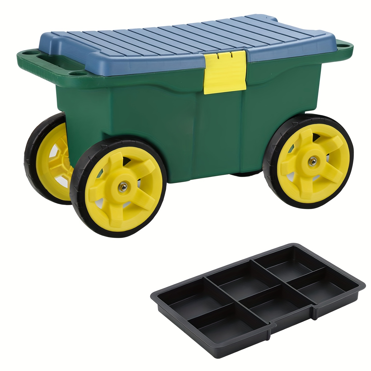 Rolling Seat And Storage Bin - 1 seat