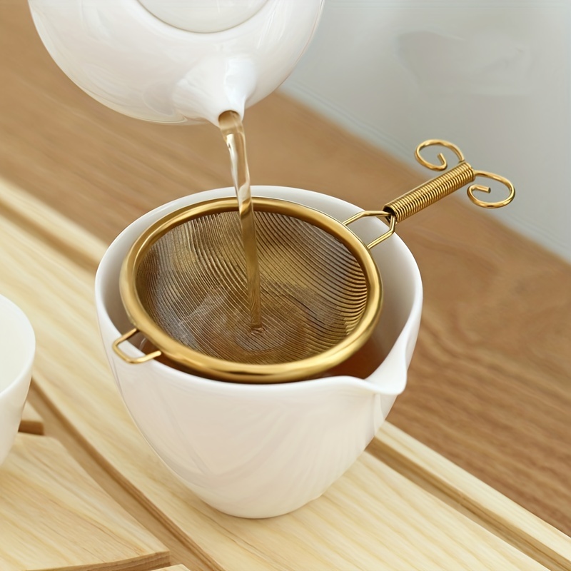 Filtro de porcelana, accesorio para té