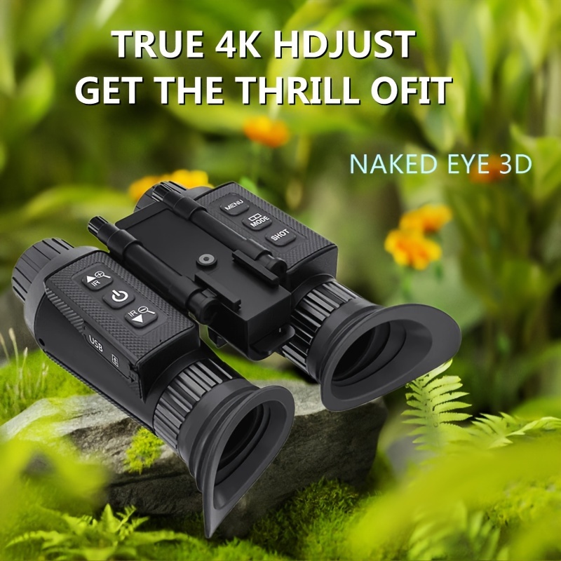 NV8300 3D 4K Night Vision Binoculars Head Mount Infrared Night