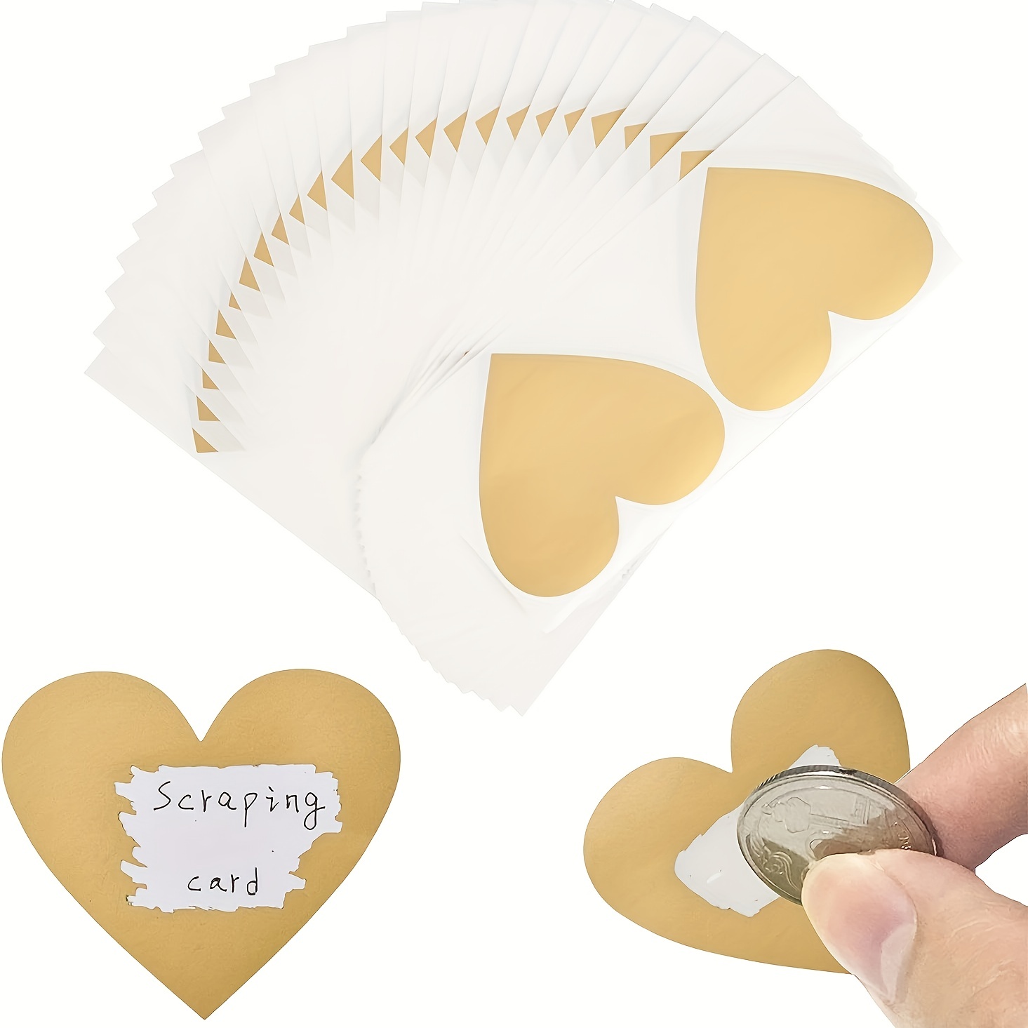  500 Pieces Clear Heart Envelope Seals, Heart Stickers, Love  Stickers 1.26 Inch Round Sealing Sticker for Wedding Invitation Card  Valentine's Day Bridal Shower Favor(Black) : Office Products