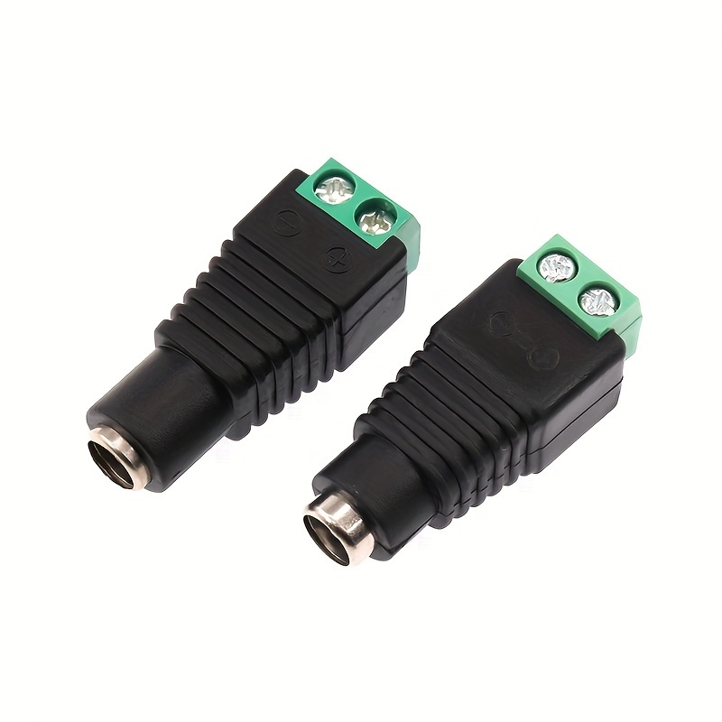 12V DC Female Male Connector adapter 5.5x2.1mm plug cable power supply led  strip 