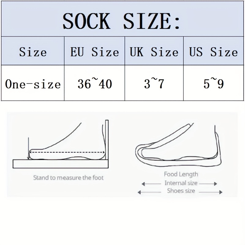 Breathable Mid Tube Socks Women's Stockings 5 Pairs Solid Socks