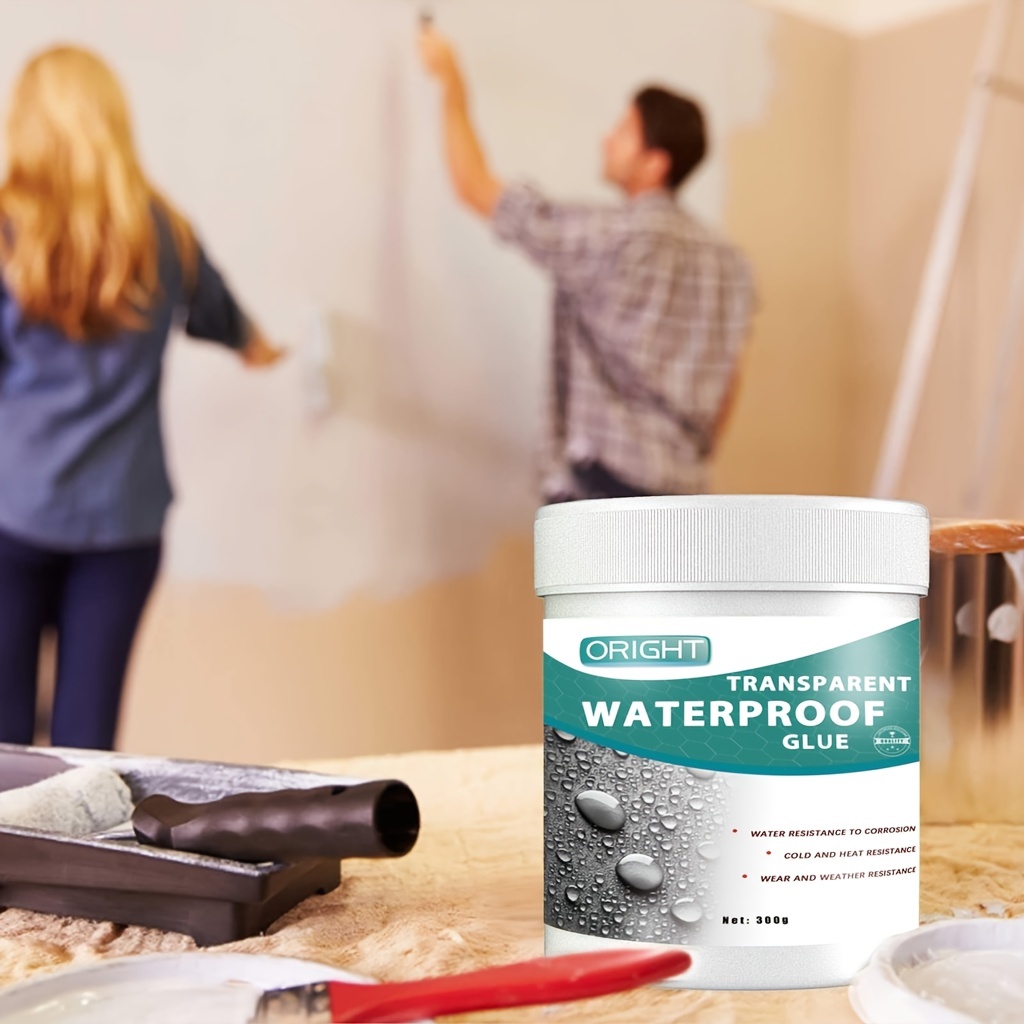 300g Transparent Waterproof Coating Agent, Waterproof Insulating Sealant,  Invisible Super Waterproof Glue Sealant, Innovative Sealer Mighty Paste for  Home Bathroom Roof: : Tools & Home Improvement
