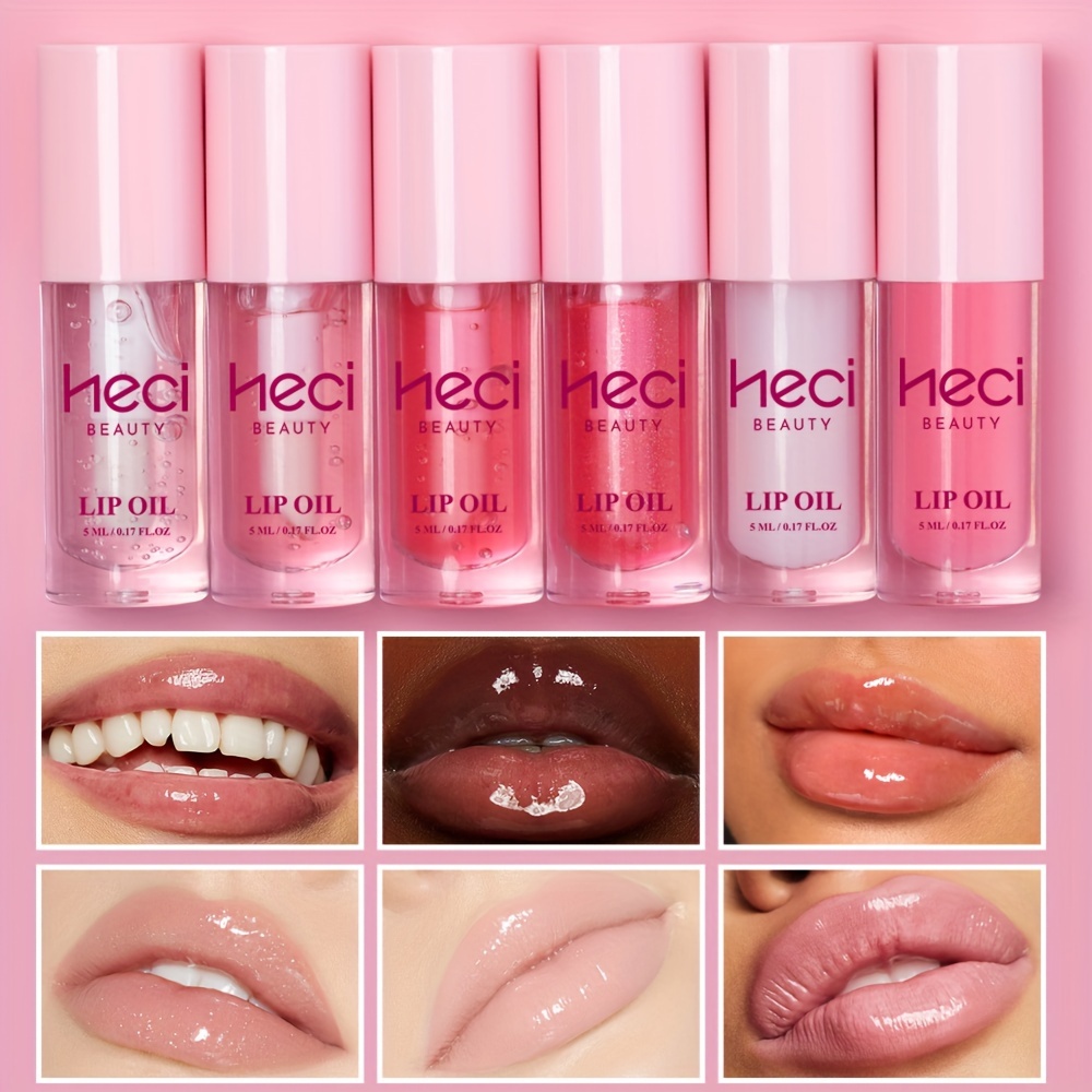 Long-lasting Moisturizing Lip Oil Lip Gloss With Fruit Flavor And