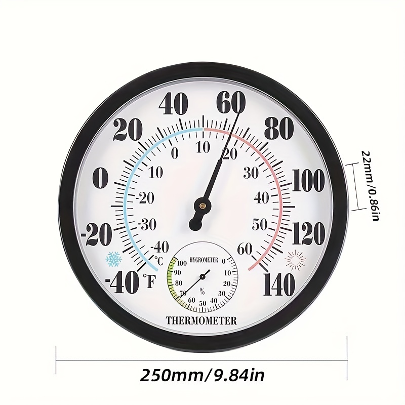 3-in-1 Indoor And Outdoor Air Thermometer, Hygrometer, Household  High-precision Atmospheric Pressure Gauge For Archive  Room/pharmacy/hotel/greenhouse Nursery/warehouse/laboratory/museum/office  Space/court, Useful Tools - Temu