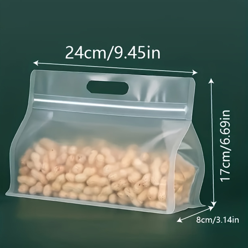 Reusable Food Storage Bags With Handles Ideal For Nuts - Temu