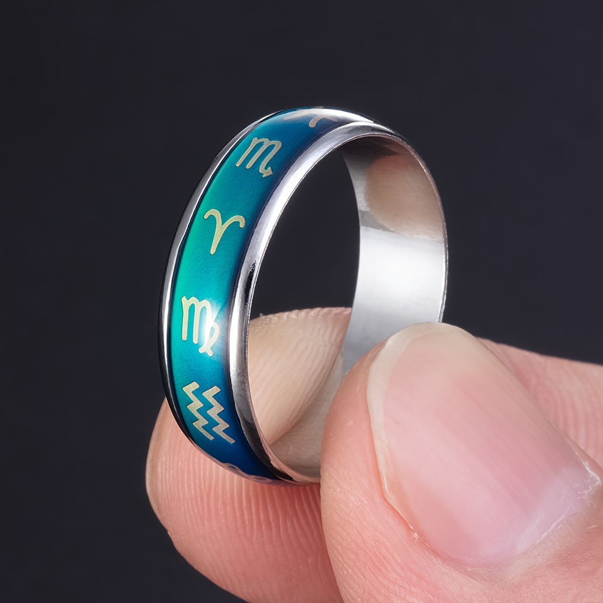 Changing Mood Ring, Emotion Temperature Changeable