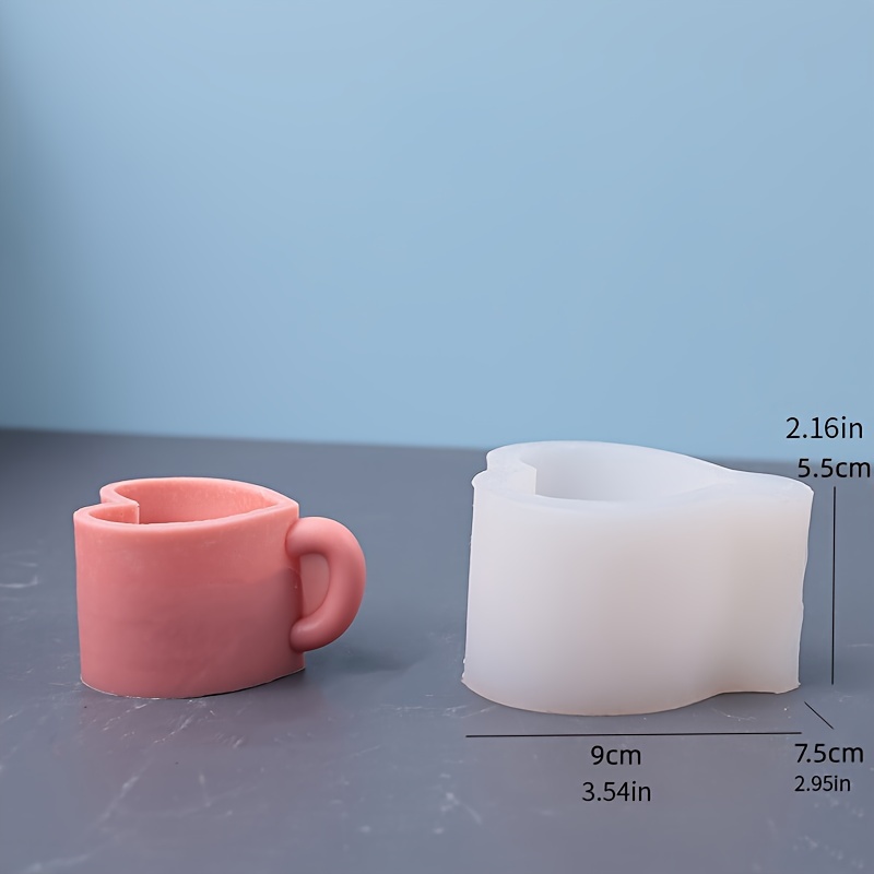 Pottery Plaster Molds Mugs, Silicone Mug Decoration