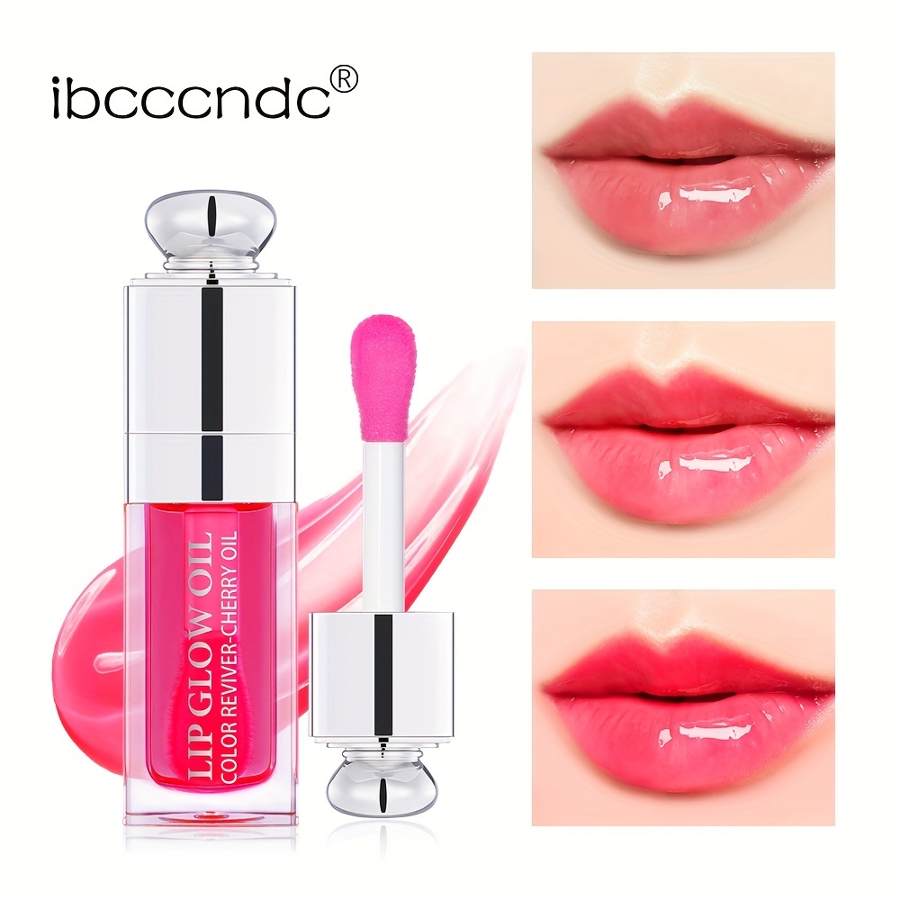 

6ml Glittering Lip Care Oil - Nourishing Lip Glow Oil For Moisturizing, Hydrating, And Reducing Fine Lines - Non-stick Lip Gloss For Relieving Dryness