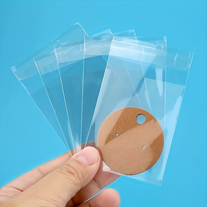 50 Pcs Earring Cards - Earring holder Cards with 50 Pcs Bags