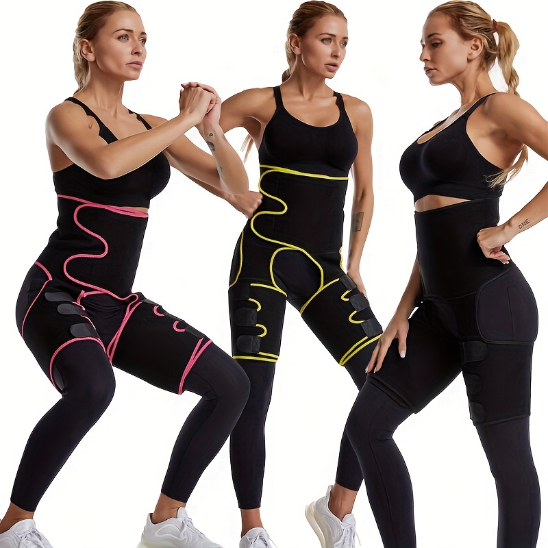 Sauna Sweat Shapewear High Waisted Leggings Pants Thigh Workout Suit Waist  Trainer Body Shaper Sweatsuit Exercise Fitness Gym Yoga Women