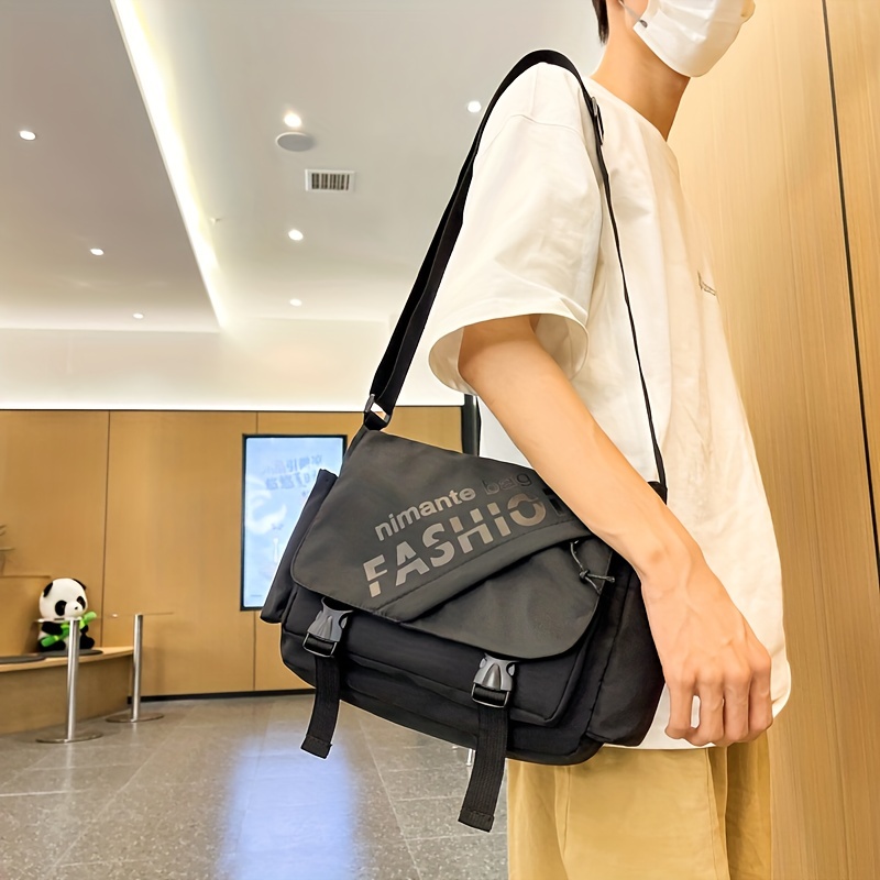Men's Crossbody Backpack, Chest Shoulder Cross Body Bag, Travel Hiking  Casual Nylon Bag - Temu Austria