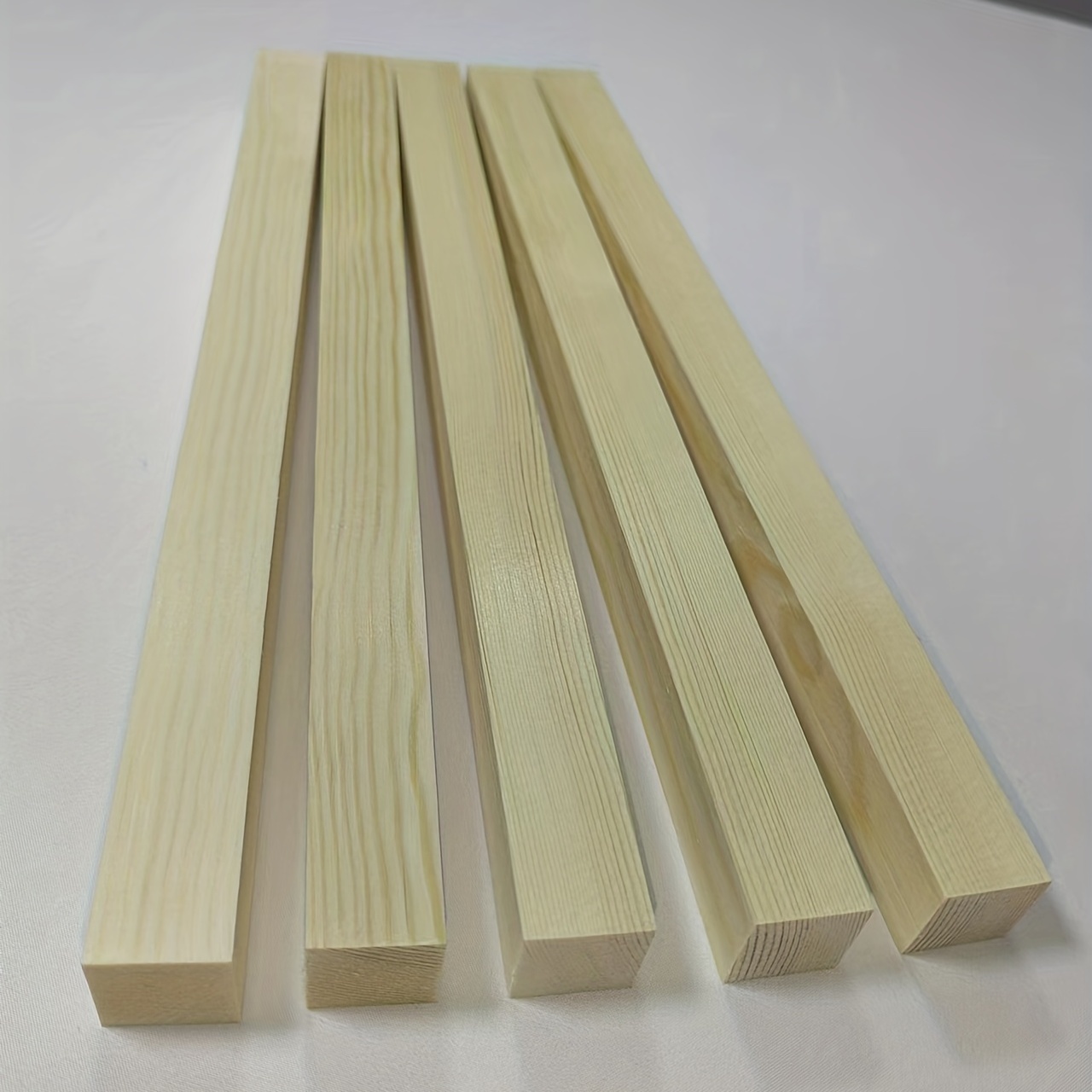 Wood Sticks Square Wooden Dowels Hardwood Strips Natural - Temu