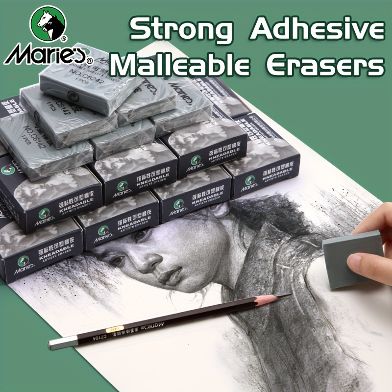 Art Eraser Pencil Drawing Painting Eraser Plastic Deformable - Temu