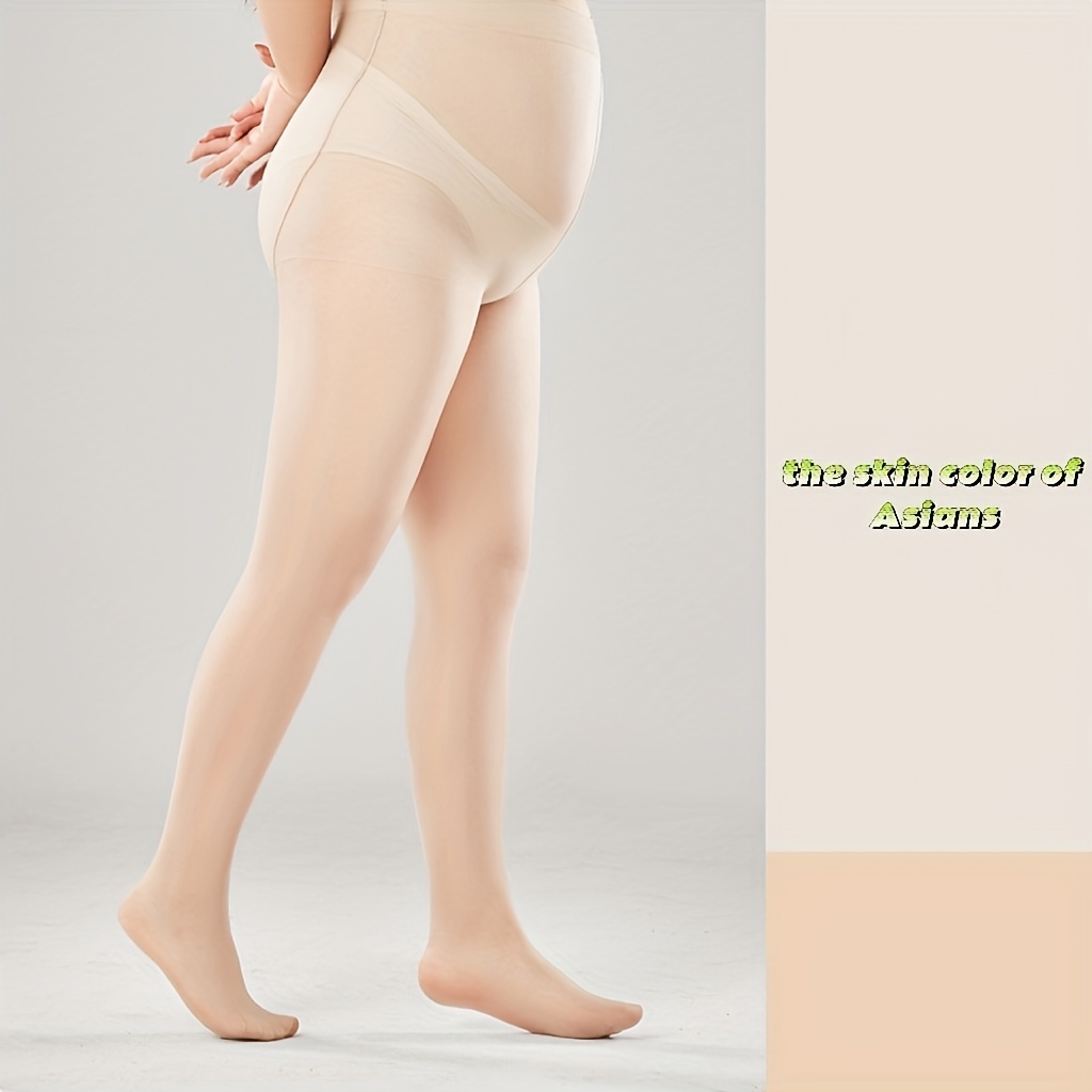 Plus Size Casual Pantyhose Set Women's Plus Semi Sheer - Temu