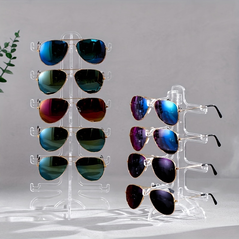 2 Stück Brillenhalterung Brillenständer Brillenständer  Desktop-Brillenhalter EVA Kratzfester Artikel Glatte Kante  Anti-Riss-Anti-Rutsch-Brille