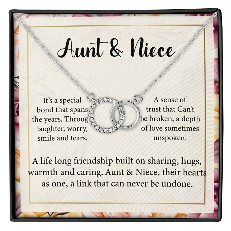 Aunt 2025 niece necklace