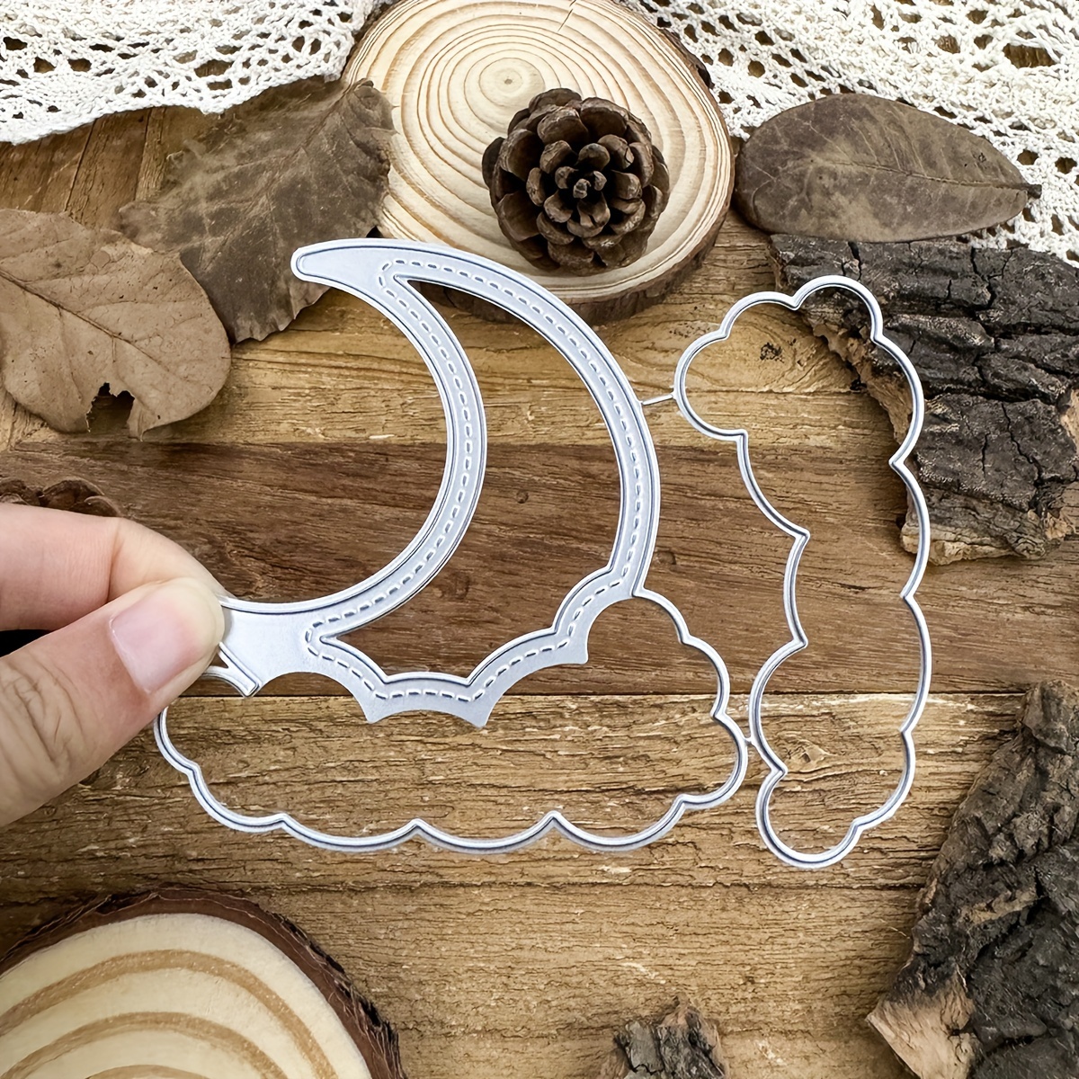 4 Cloud Metal Cookie Cutter