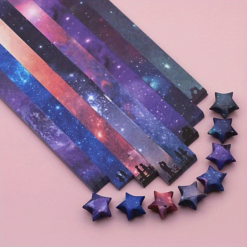 Origami Star Paper Strips, Lucky Star Paper, Craft Decor, Mixing Set