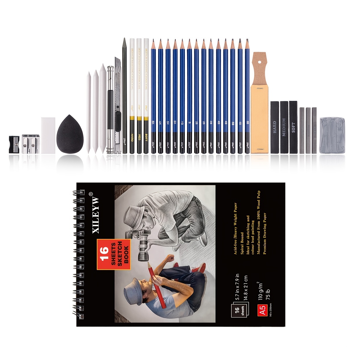 Art Set For Students Drawing Painting Art Kit With Portable - Temu