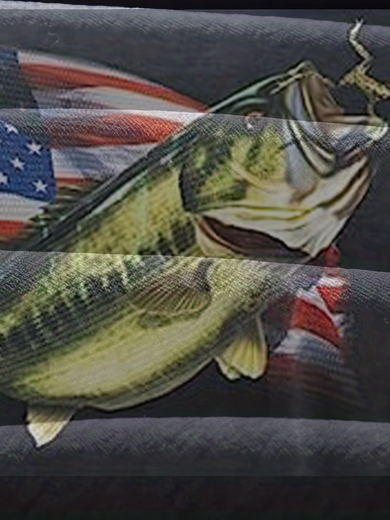  US Bass Fishing Flag Women's Breathable Underwear