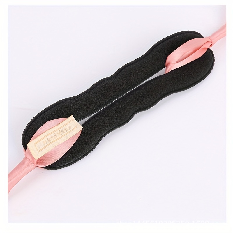 Bun Maker With Satin Ribbon Ponytail Holder DIY Hair Styler