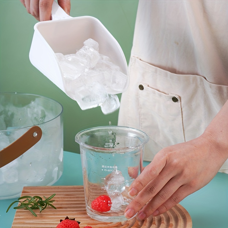 Sturdy Plastic Food Shovel Spoon For Ice Cubes - Temu