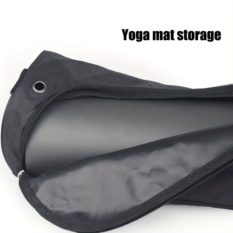 Portable Large Capacity Yoga Mat Backpack Waterproof Oxford - Temu