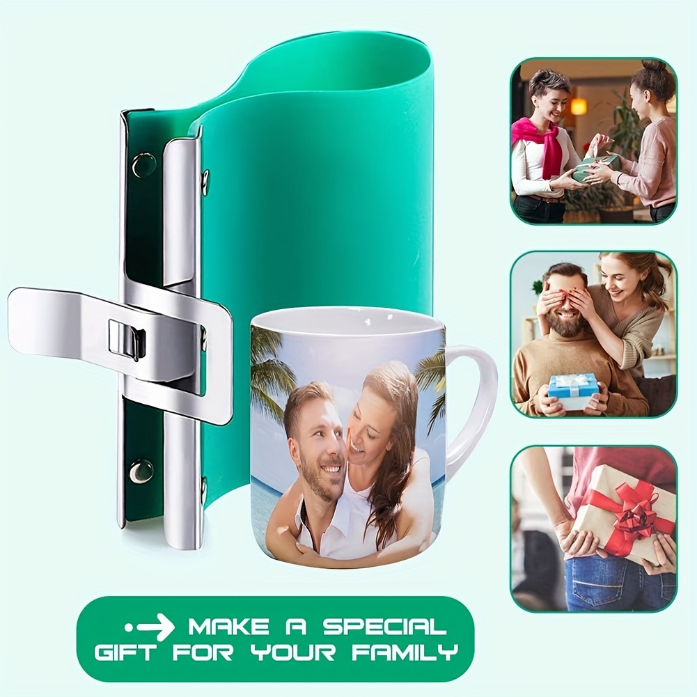 3D Sublimation Silicon Mug Clamp Wrap 11OZ Cup Clamp Fixture Heat Press  Printing