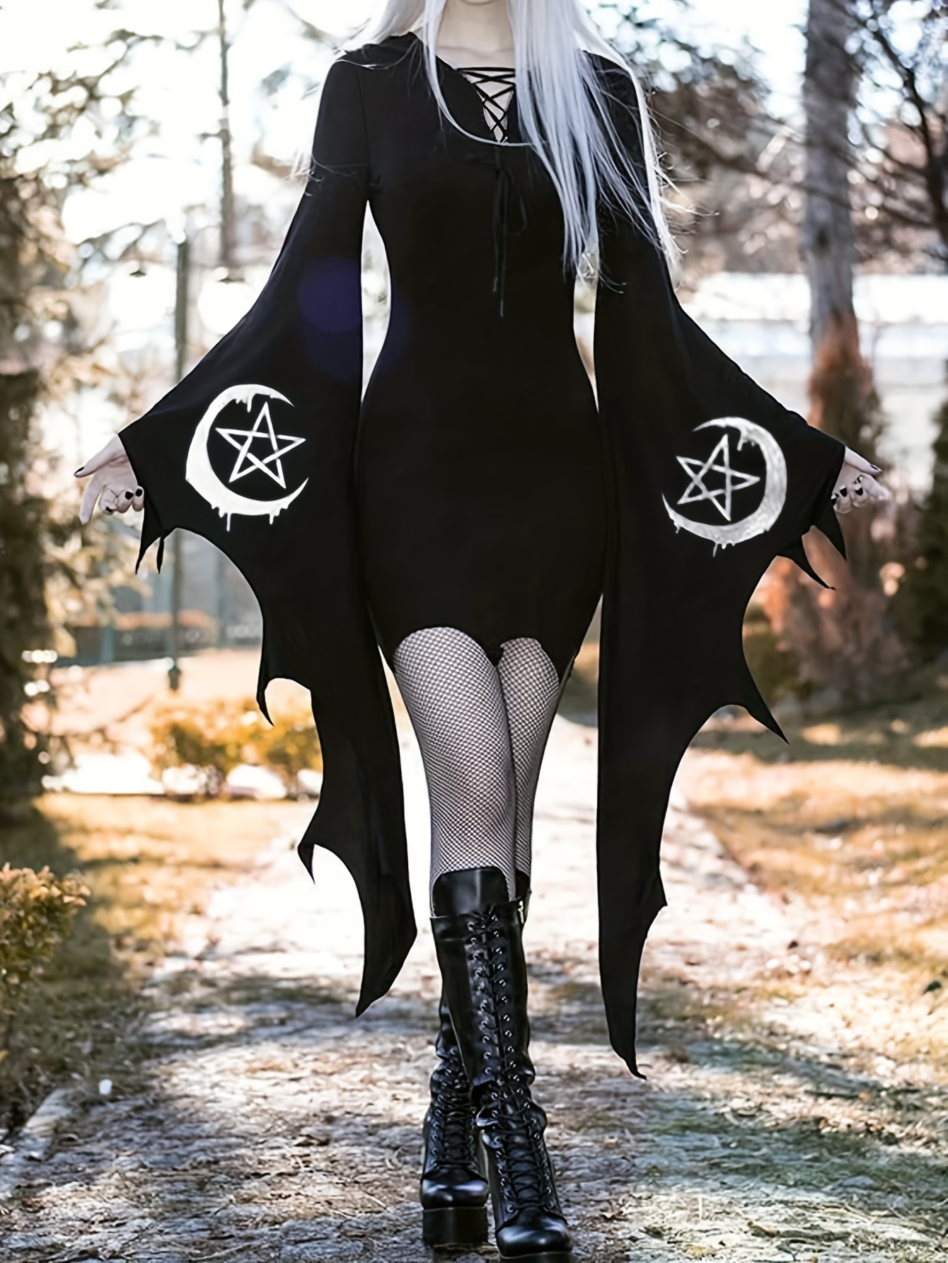 Female Gothic Outfits - Temu