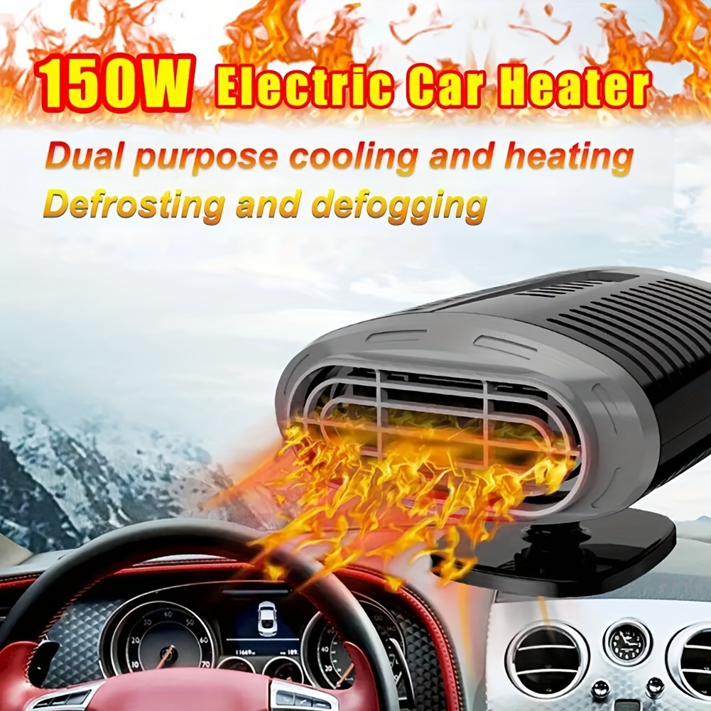 Car Heater Dc12v/24v Front Windshield Defogger Defroster - Temu