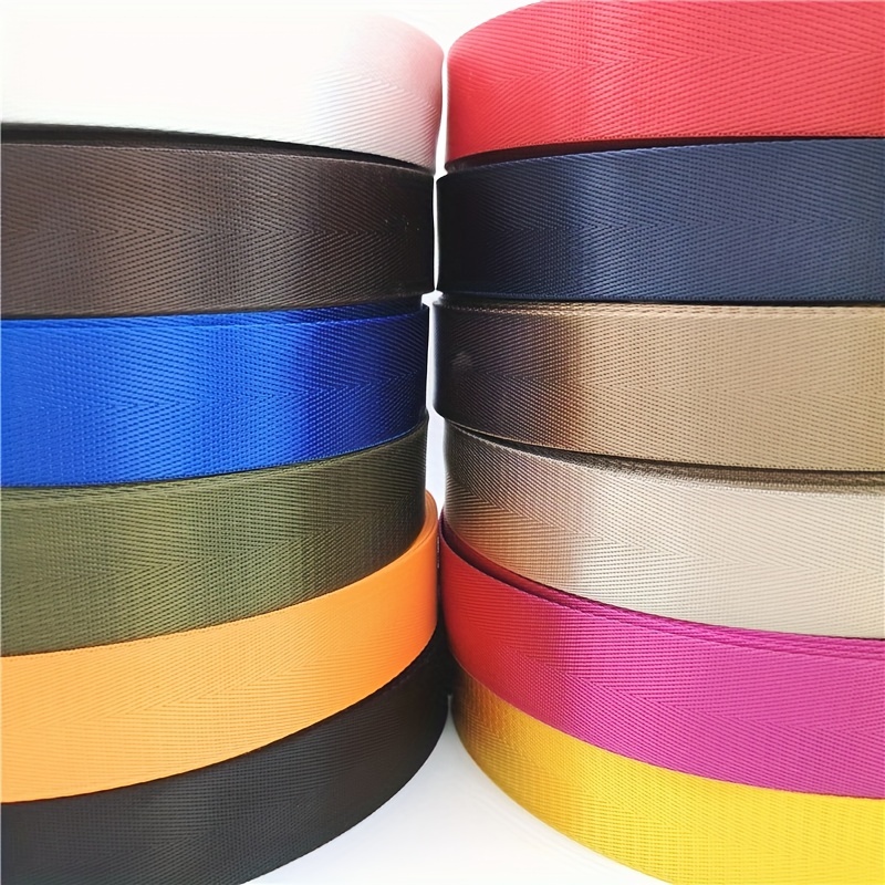 2 Yards Canvas Ribbon Belt Bag Webbing Nylon Webbing Pet Webbing Knapsack  Strapping Sewing Bag Belt Accessories - Temu