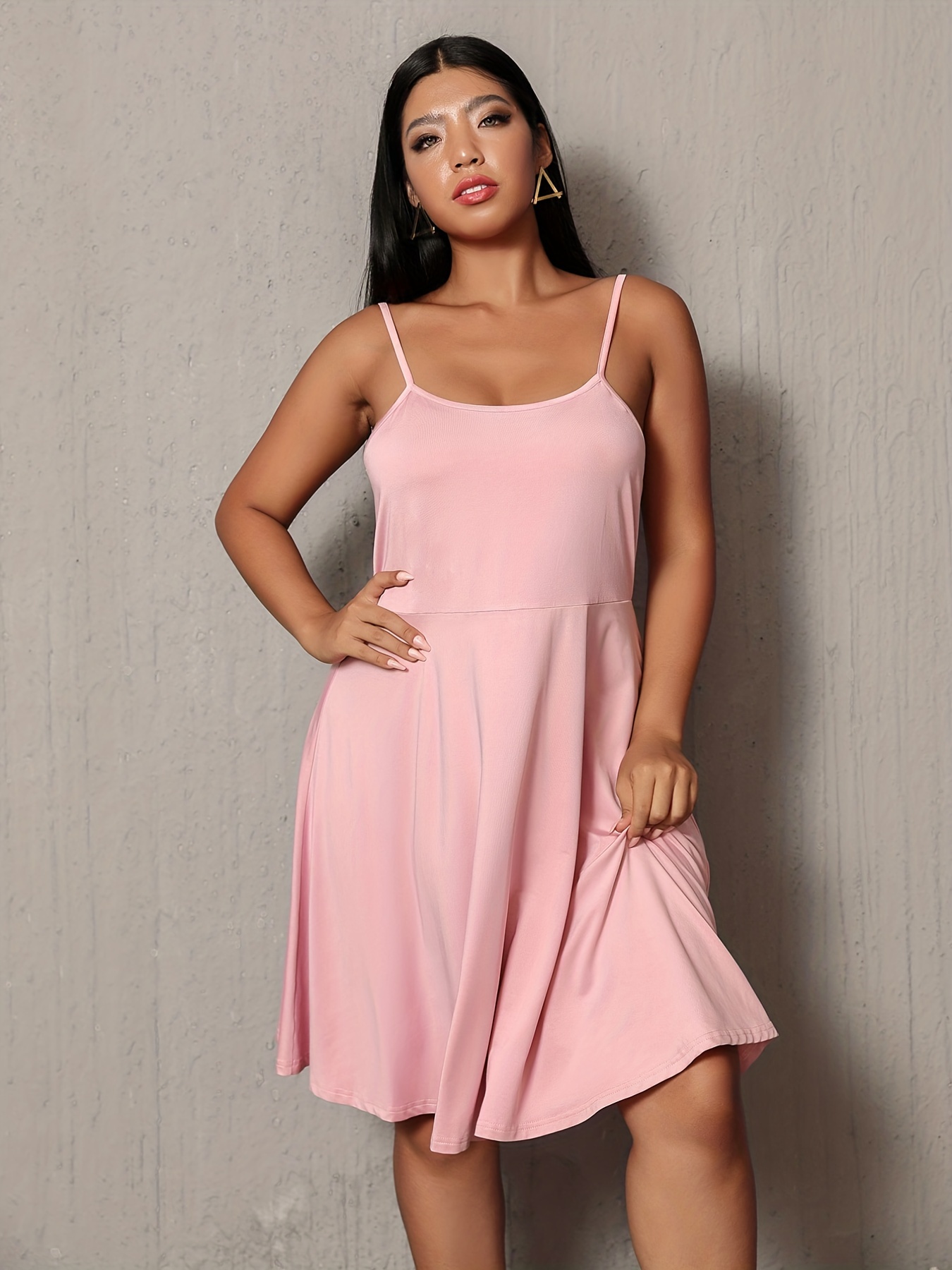 Knee length 2024 cami dress