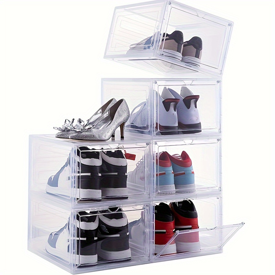 1 Caja Almacenamiento Zapatos Transparente Caja Zapatos - Temu Mexico