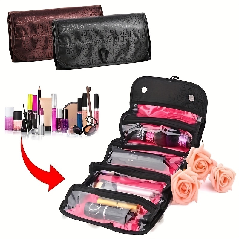 Roll n go make-up bag travel organiser