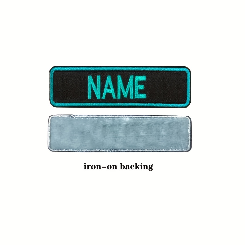 Personalized Name Patches