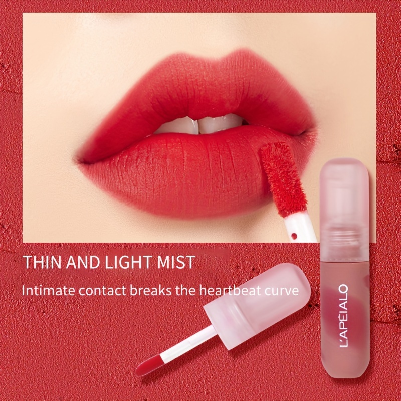 Velvet Lip Gloss Set 3pcs Moisturizing Soft Texture