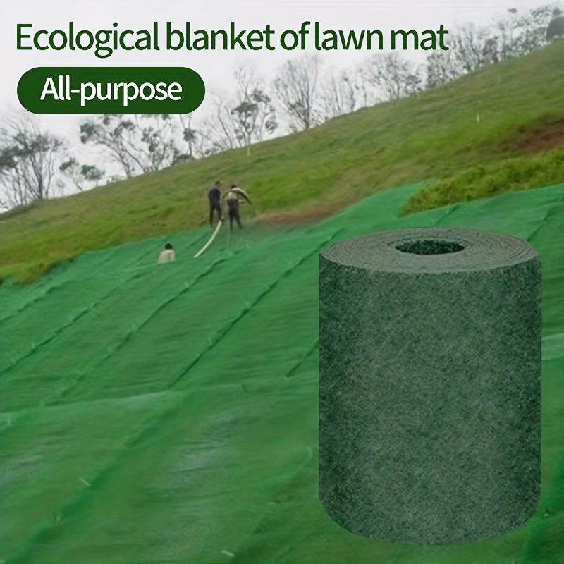 Erosion mat with grass seed hot sale