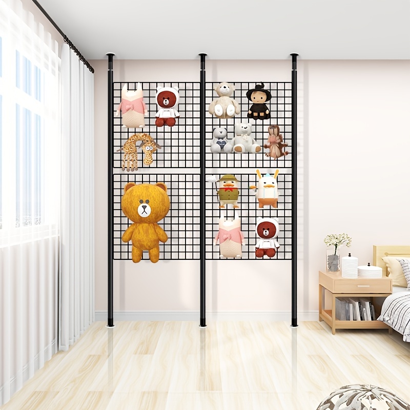 NEX - Panel de rejilla de pared con cestas de rejilla, rejilla de pared de  alambre, pantalla de fotos, tablero de notas, organizador de almacenamiento  de decoración de pared, 32.68 x 23.82 pulgadas : Hogar y Cocina 