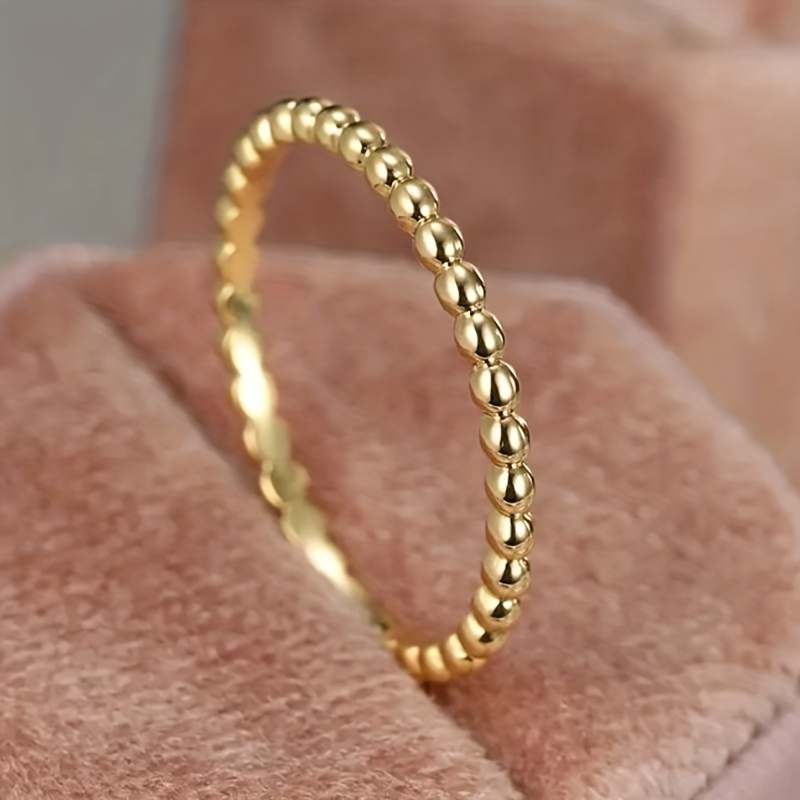 Thin Stackable Rings Women's Daily Jewelry
